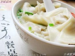 菜心平菇馄饨的做法