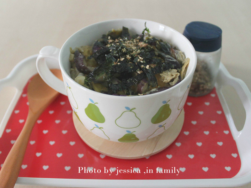 《看日剧做料理》滑蛋茄子饭的做法