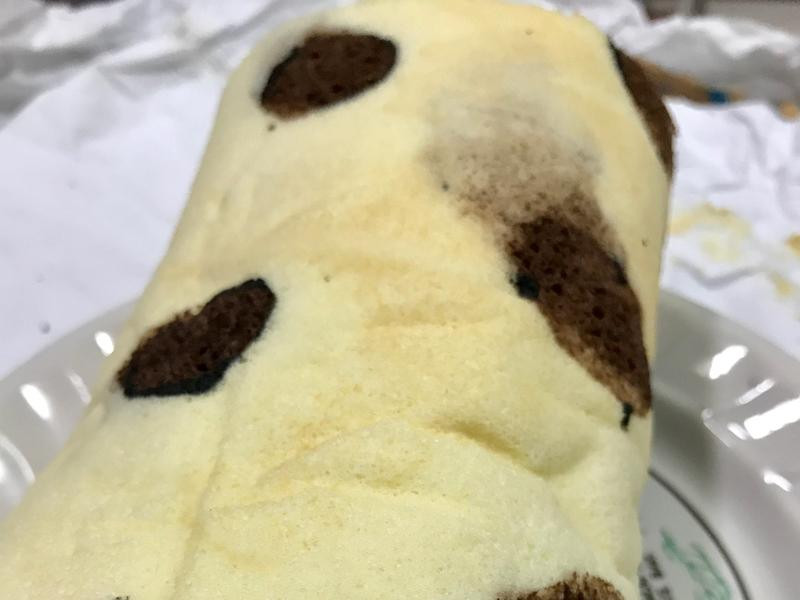 豹纹奶冻卷的做法