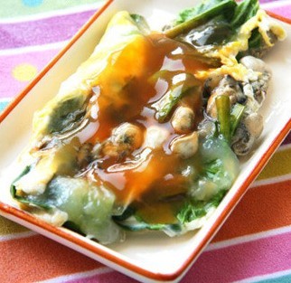 台南传统小吃——蚵仔煎的做法