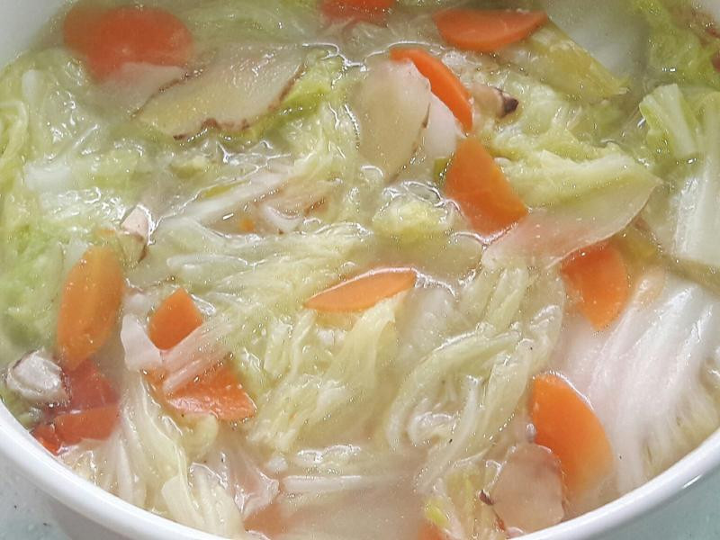 白菜红萝卜煮的做法