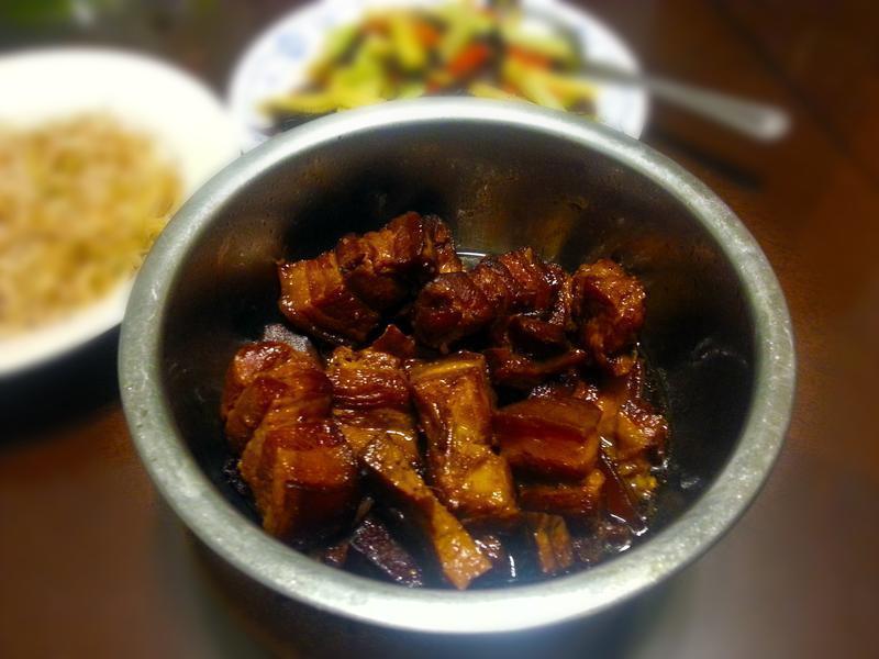 红烧肉卤豆干(大同电锅)的做法