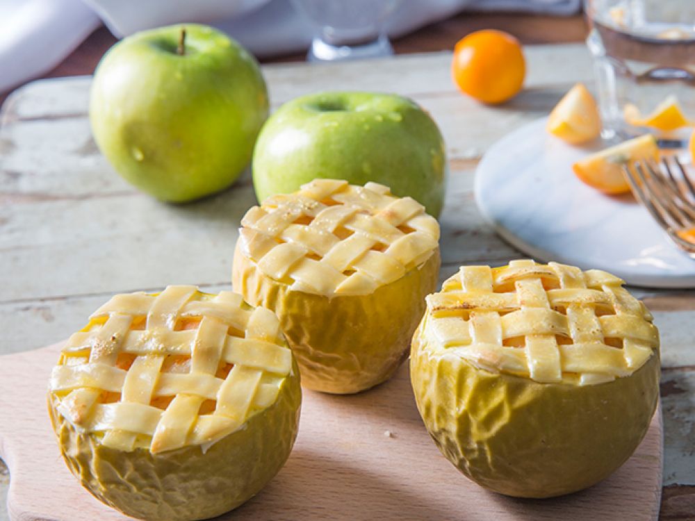 迷你苹果格子派的做法