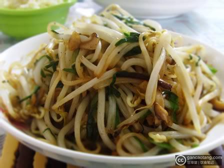豆芽烧韭菜的做法