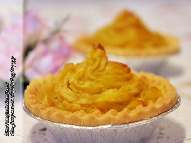 奶油地瓜塔的做法
