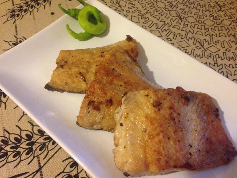 奶油蒜香鱼片的做法