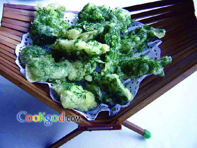 椒盐西洋甘菊的做法