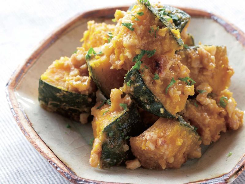 核桃南瓜沙拉的做法