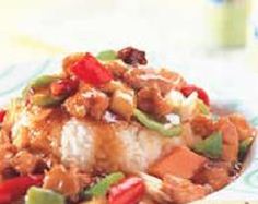 宫保鸡丁烩饭的做法