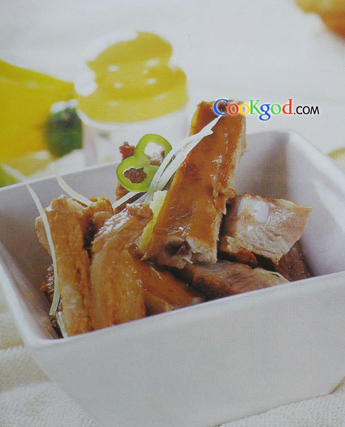 香辣酱排骨的做法