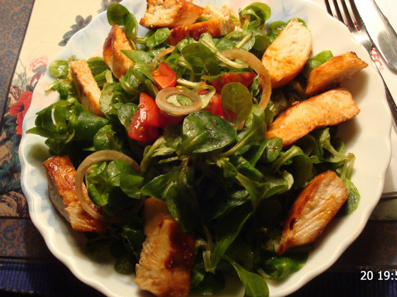 简单清爽沙拉料理的做法