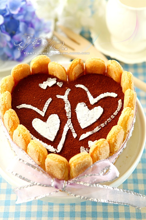 心形提拉米苏(硬身版)的做法