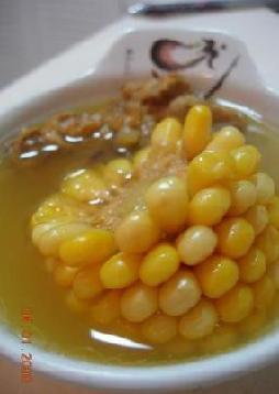 虫草花龙骨玉米汤的做法