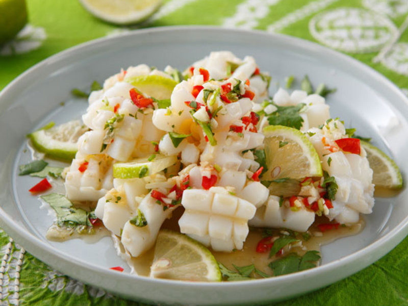 泰式柠檬花枝的做法