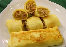 萝卜丝淋饼的做法