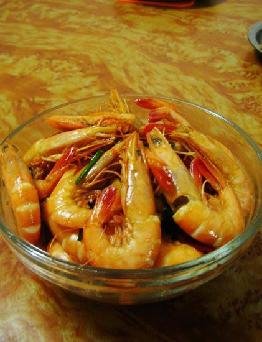 蒜香酱油虾的做法