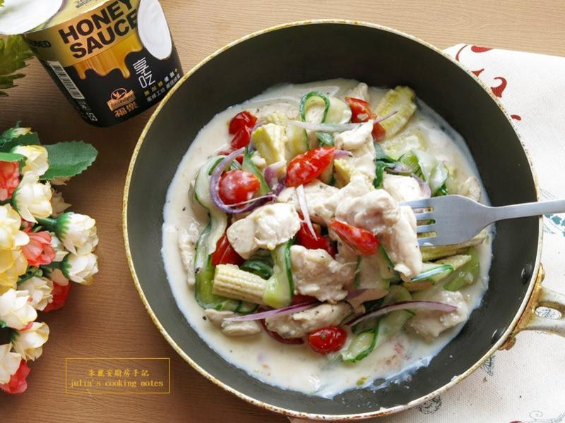 义式风味时蔬鸡的做法