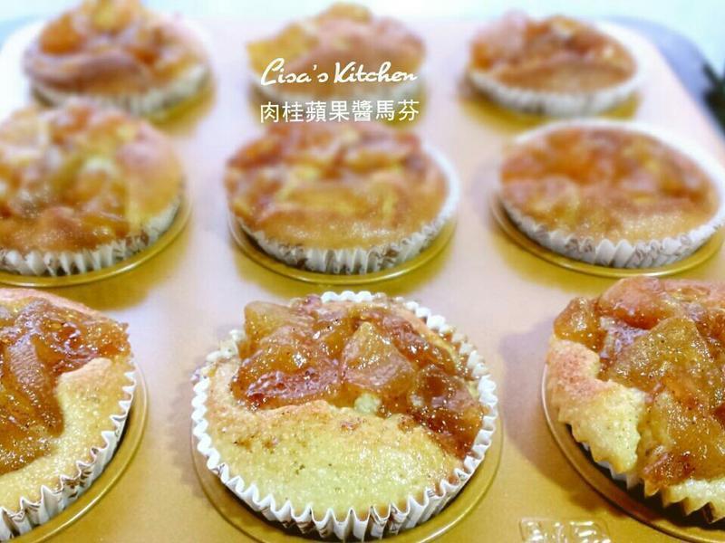 肉桂苹果酱马芬的做法