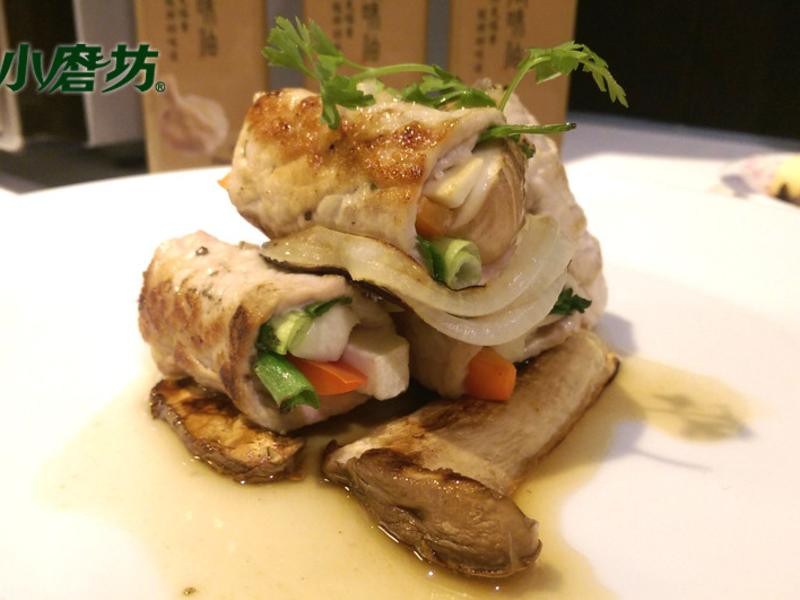 蒜风杏鲍菇猪肉卷的做法