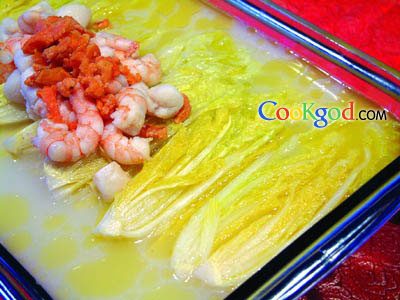 海味浓汤娃娃菜的做法