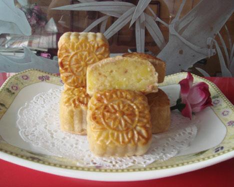 咸味火腿薯蓉月饼的做法