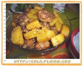 土豆炖鸡翅的做法