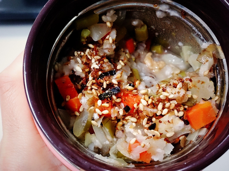 超简易营养十谷粥~~办公室必备闷烧罐!的做法