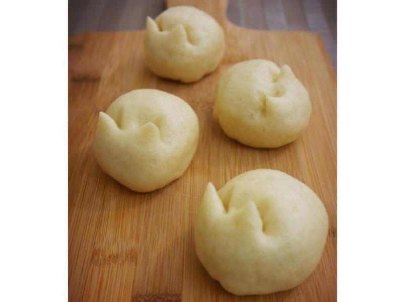 小兔子绿豆沙包的做法