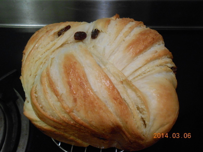 奶酥千层吐司~Panasonic制面包机的做法