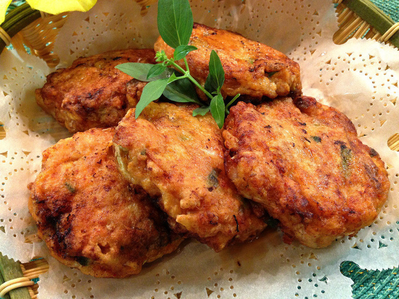 韩式泡菜豆腐虾饼的做法