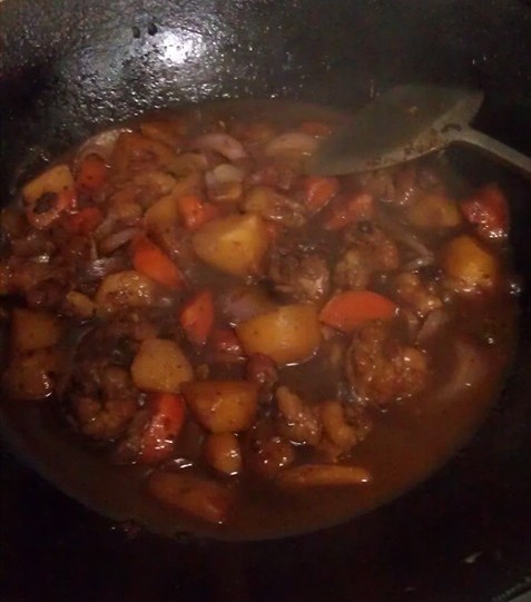 自制大盘鸡的做法