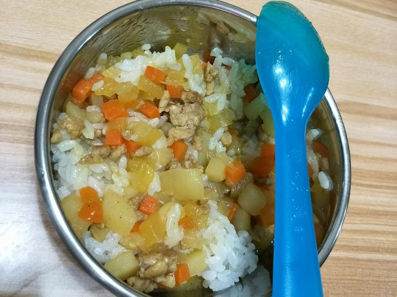 宝宝咖喱饭的做法