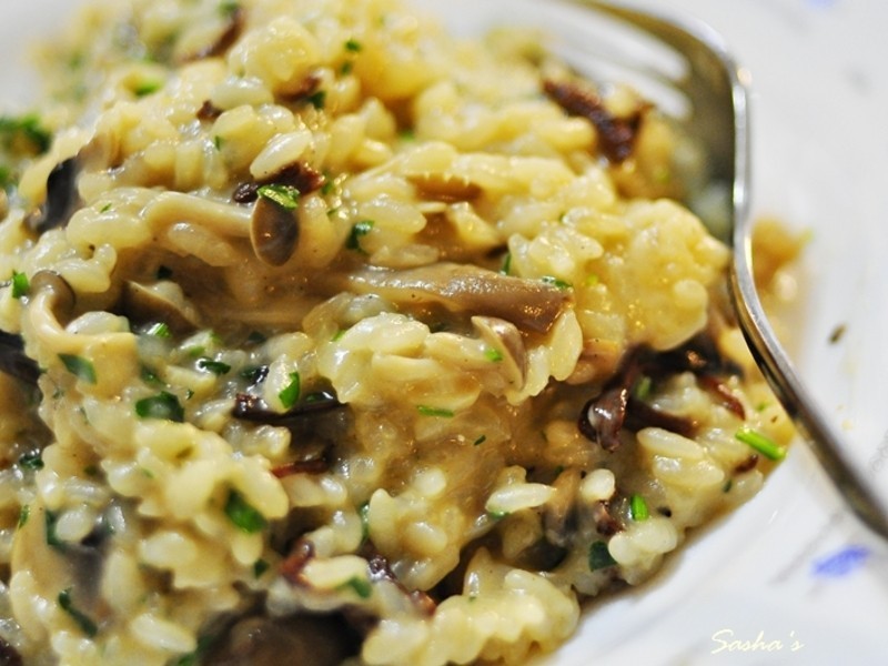 ��ʽҰ������ mushroom risotto������