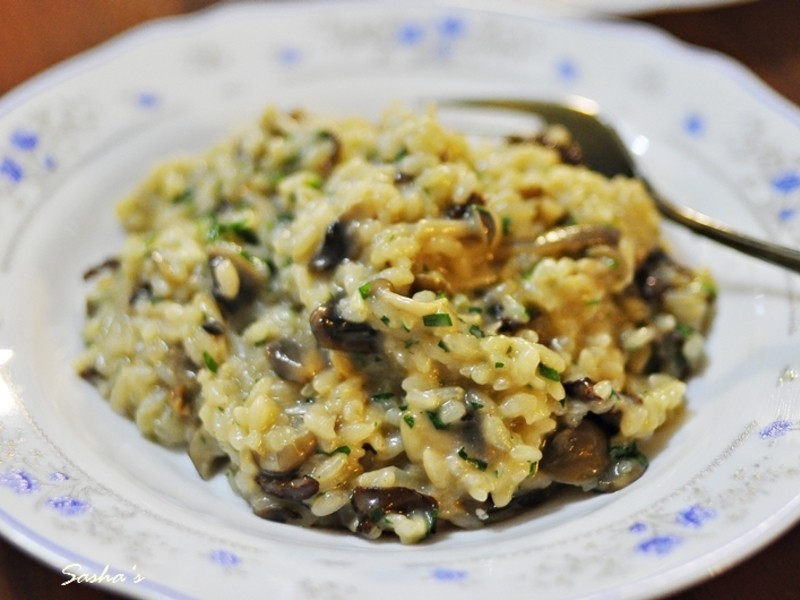 ��ʽҰ������ mushroom risotto������