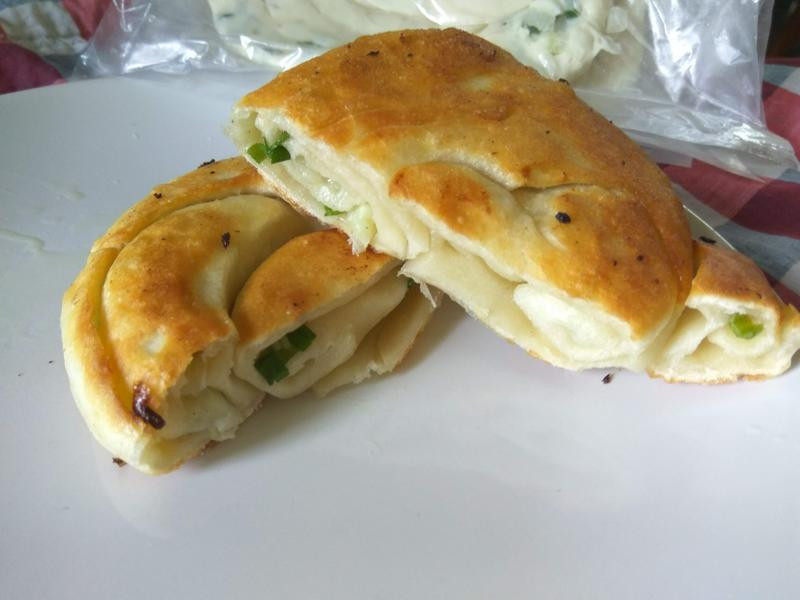 葱油圆饼的做法