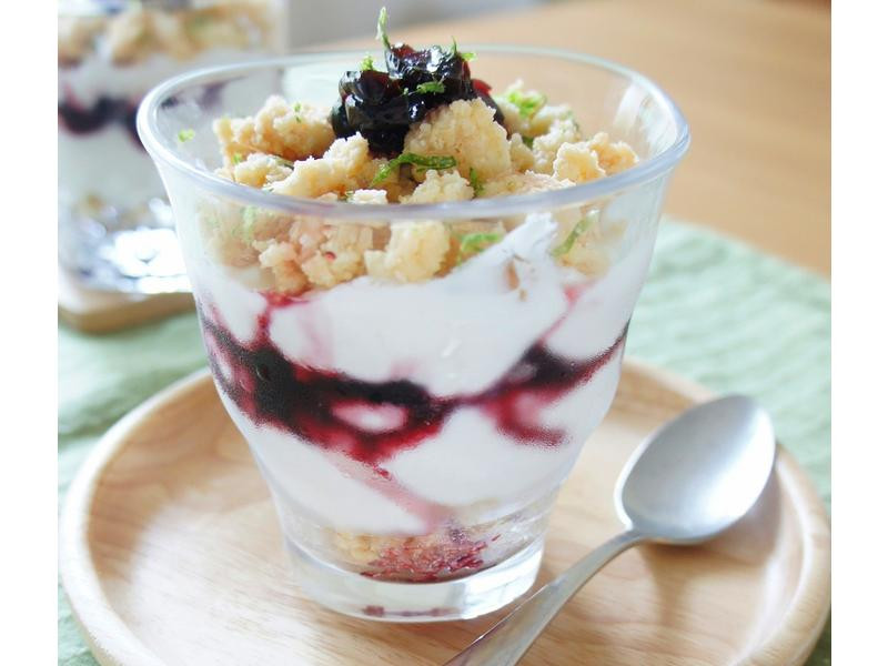 酥粒果酱优格杯的做法