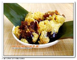 【红枣黄米粽】的做法