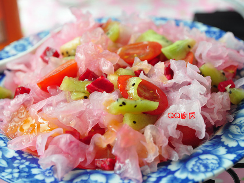 百香果蔬银耳的做法