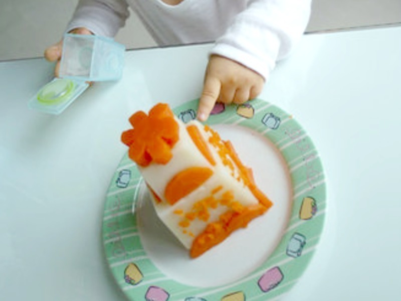 宝宝马铃薯蛋糕塔的做法