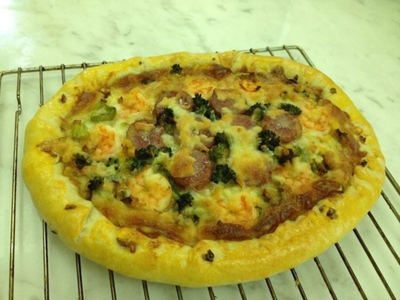 海鲜芝心披萨的做法