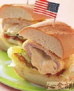 蓝带猪排潜艇堡的做法