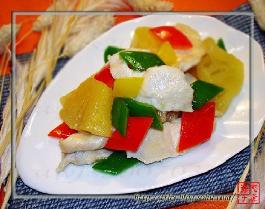 香菠鸡柳的做法