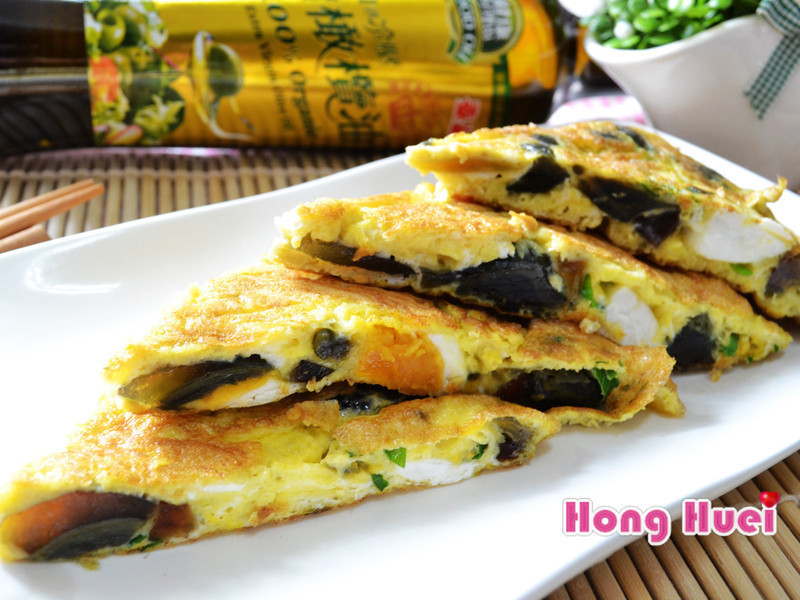 【泰山橄榄油】三色蛋煎的做法