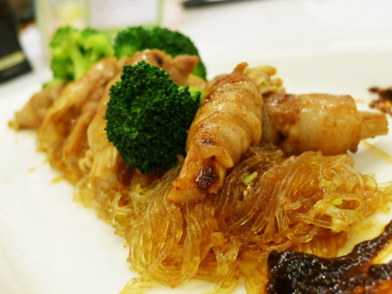 冬粉香菇肉卷(麻辣酱食谱)的做法