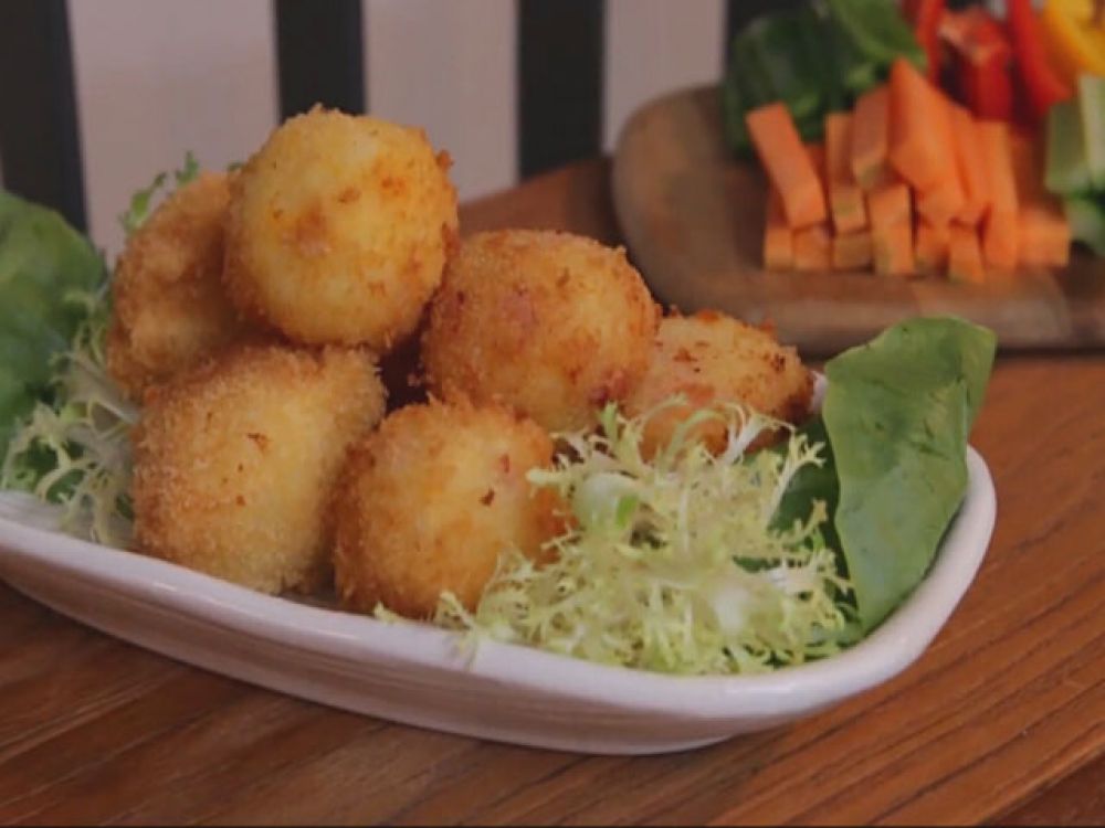 香脆芝士薯球的做法