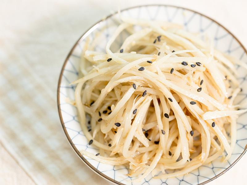 低卡凉拌牛蒡丝的做法