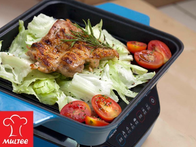 不加一滴油!迷迭香烤腿排的做法