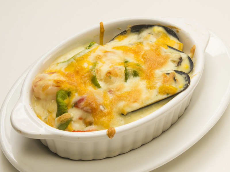 海鲜焗烤饭~在家做餐厅级料理的做法