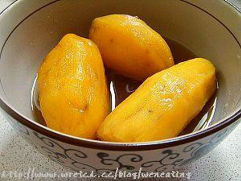 【阿不‘s厨房】免油炸蜜地瓜的做法