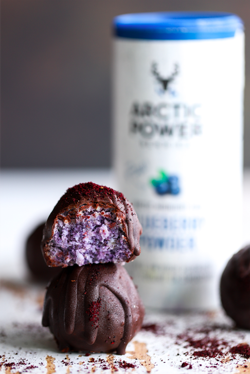 野生蓝莓 & 柠檬小吃的做法